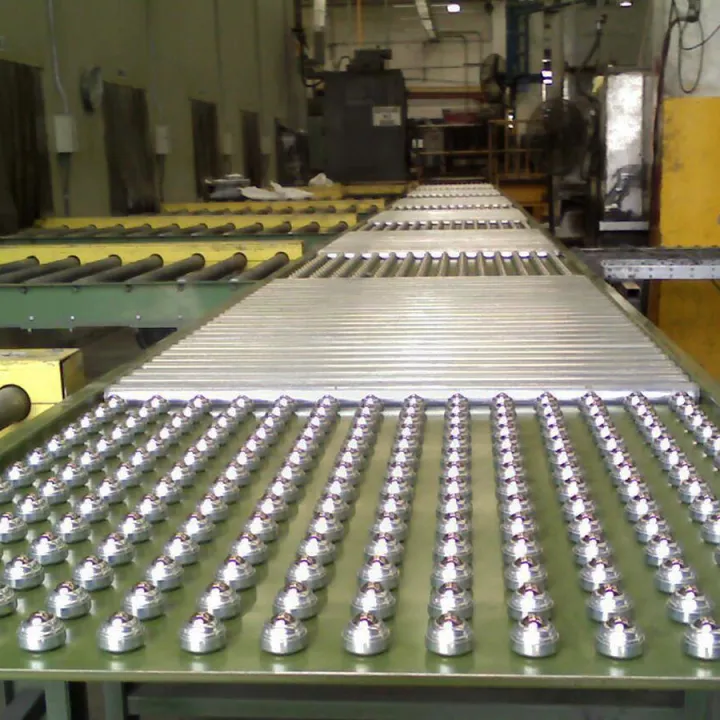 Mesa de bolas de transferencia fabricada por Coalsa