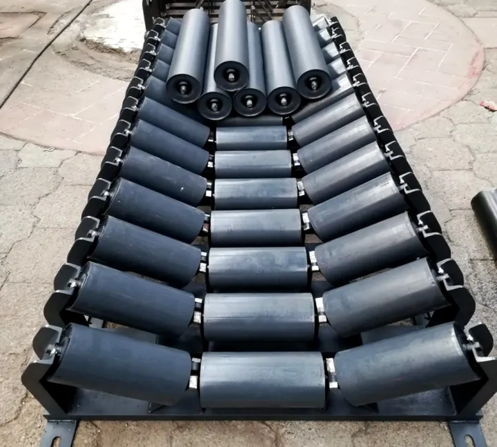 Rodillos de impacto para transportador de banda